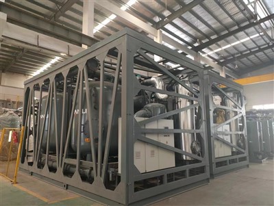 Veliki grijani sušilnik zraka s isušivanjem